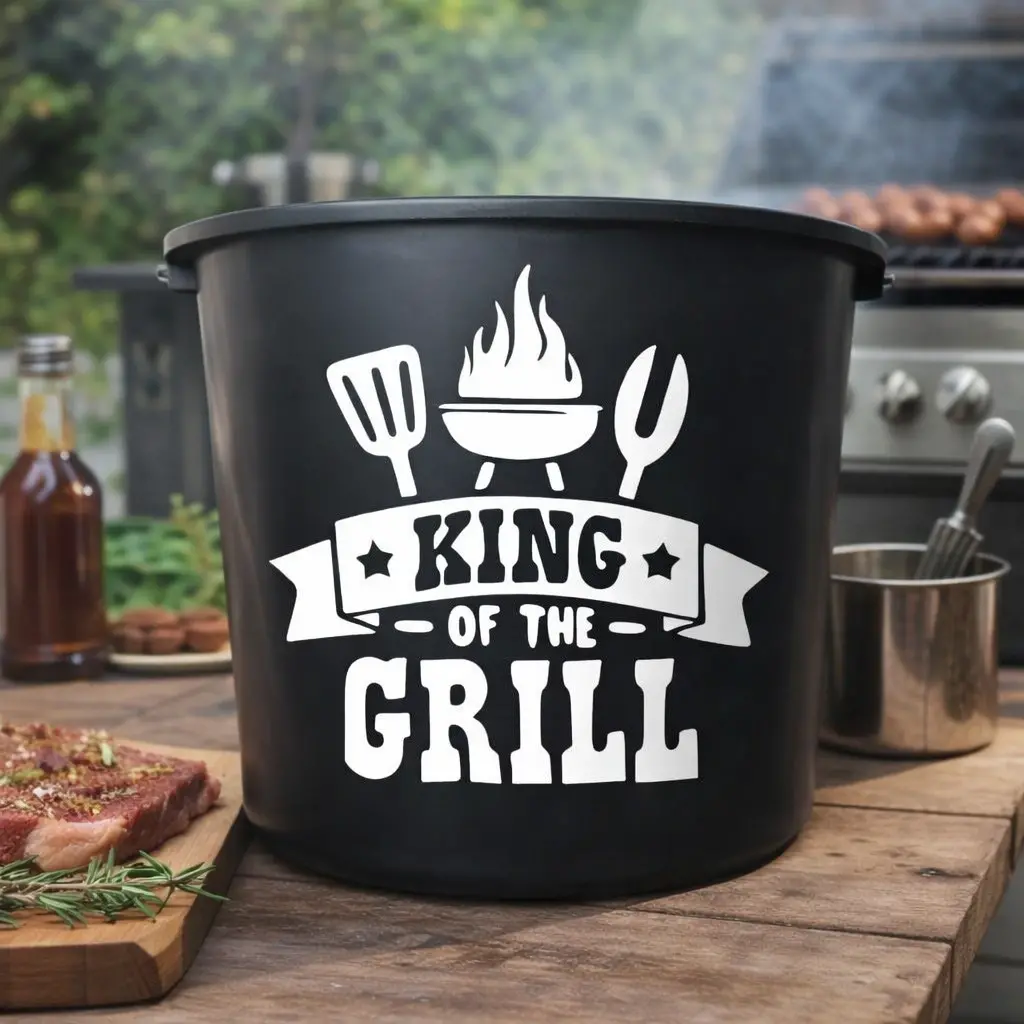 emmer met tekst grill