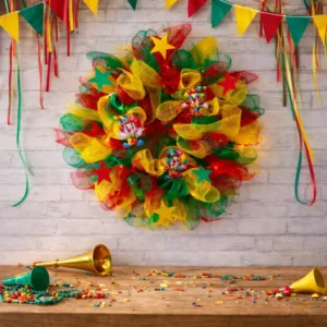 krans carnaval clowns