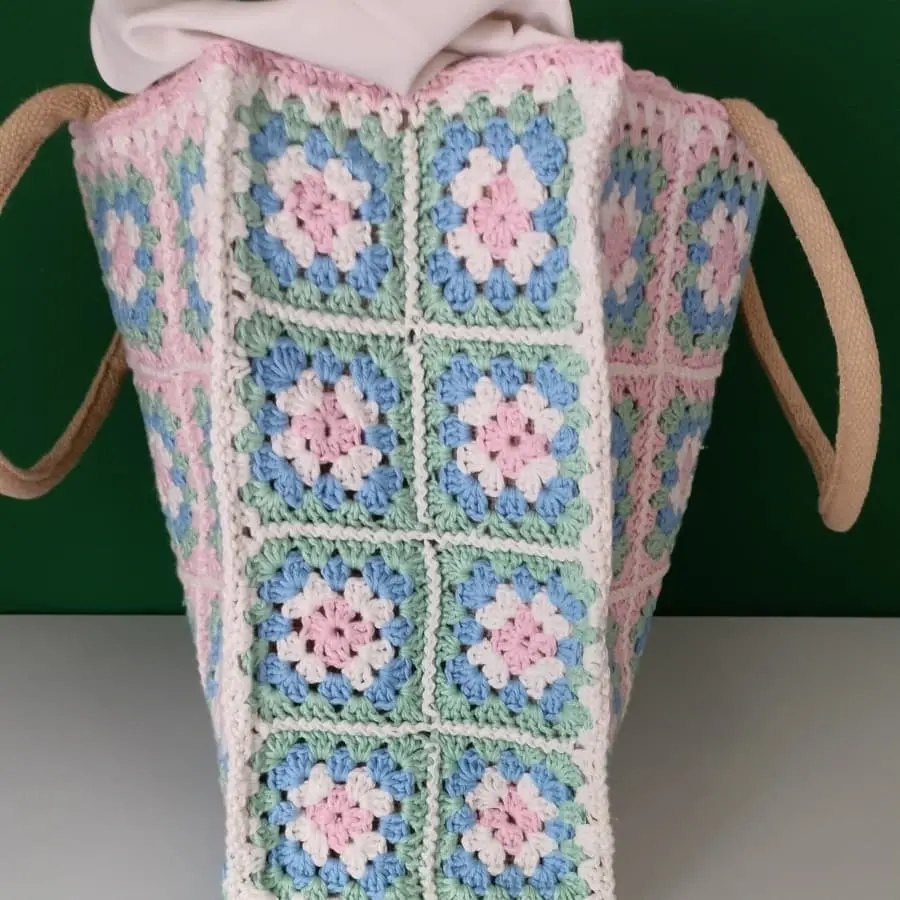 Gehaakte boodschappentas - Afbeelding 2