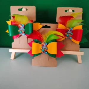 Haarstrikjes carnaval