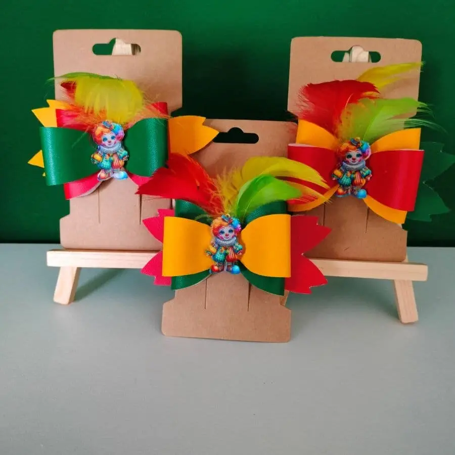 Haarstrikjes carnaval