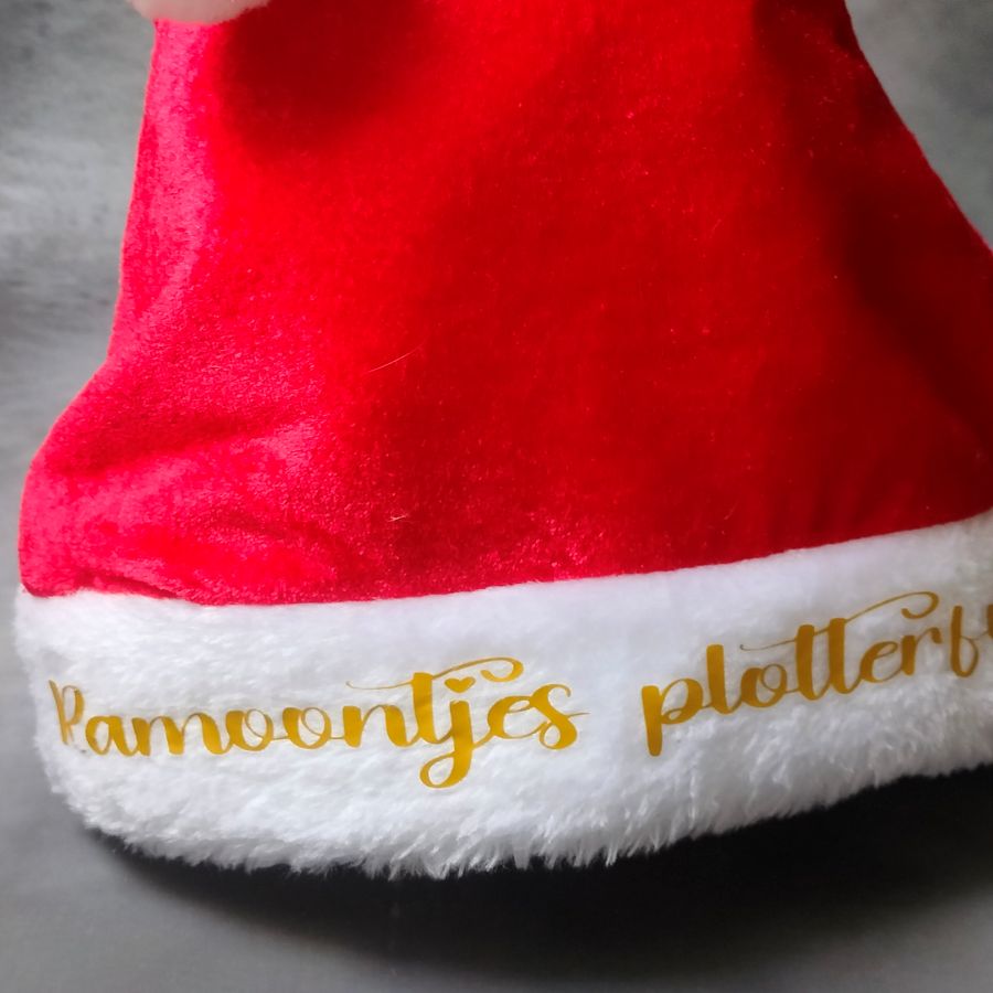 Kerstmuts met naam