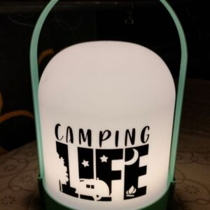 Gepersonaliseerd lampje met tekst en afbeelding naar wens