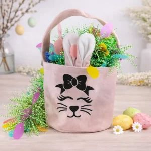 paasmandje met gezicht