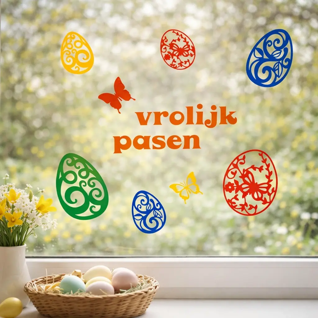 handgemaakte en unieke raamdecoratie