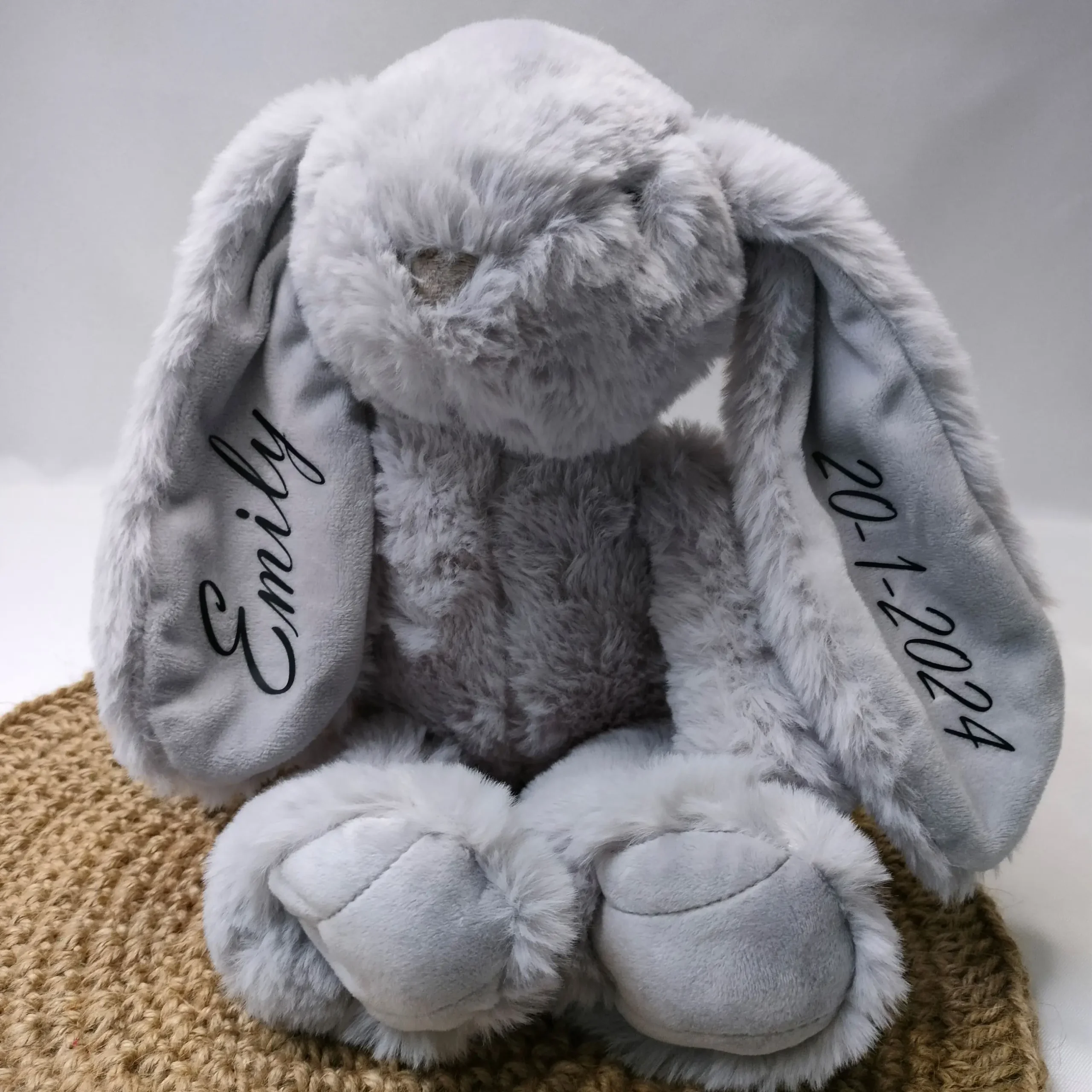 Knuffel konijn met naam