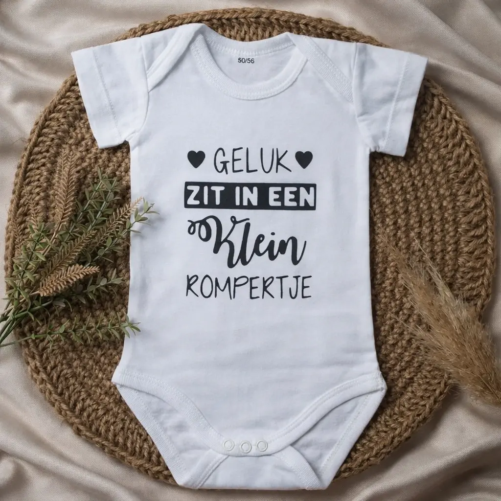 Gekleurde romper met tekst - Afbeelding 8