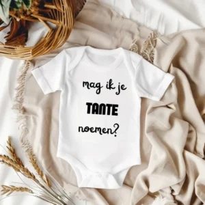 romper met tekst tante