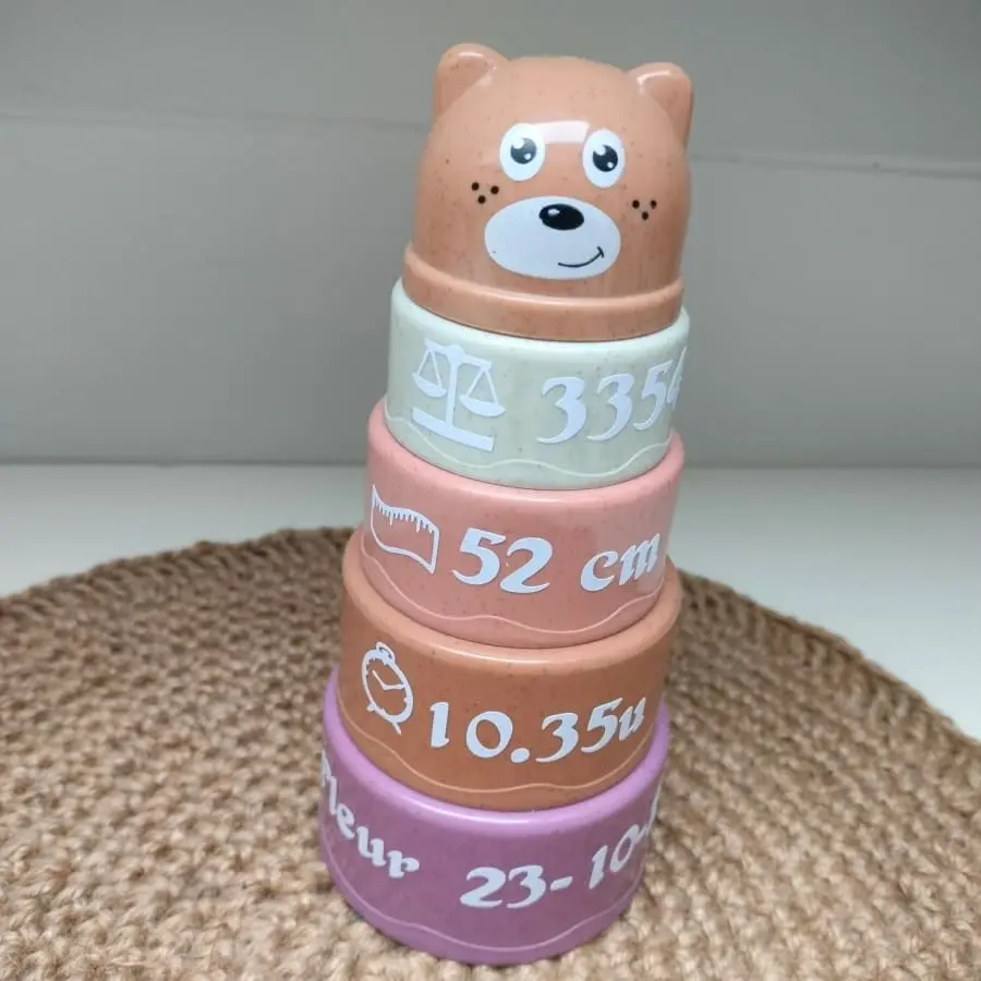 Stapeltoren met naam