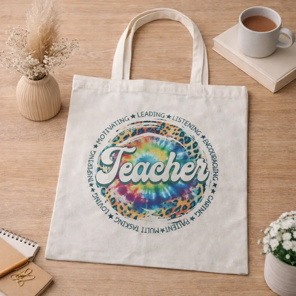 canvas tas voor de meester