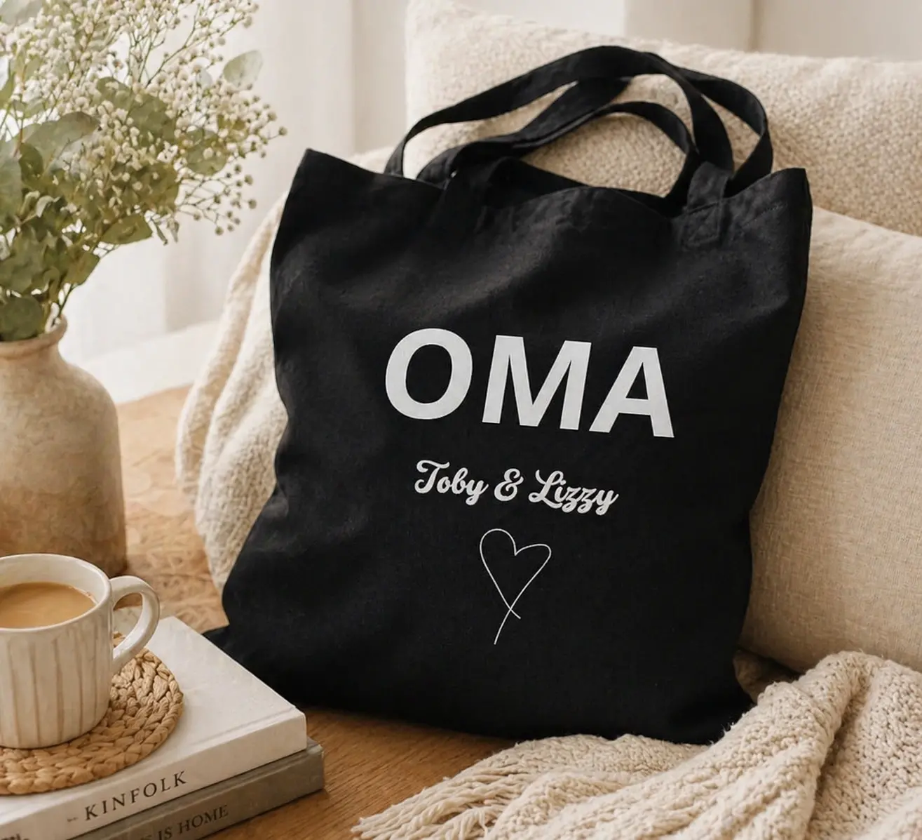 Canvas tas - vaderdag of moederdag - Afbeelding 6