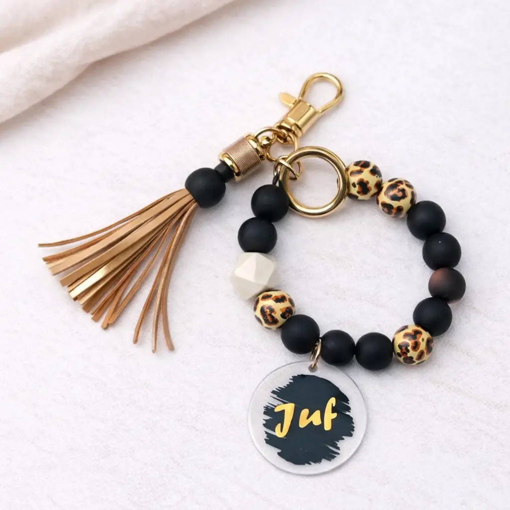 Sleutelhanger juf met naam - Afbeelding 3