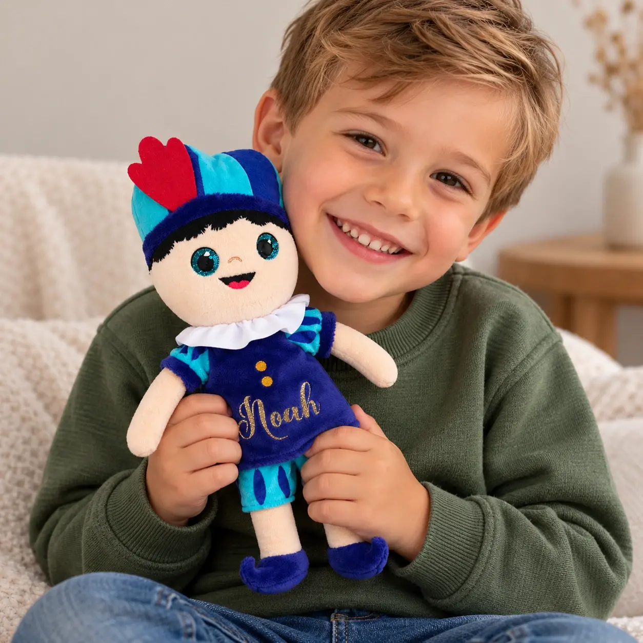 Pietenknuffel met naam