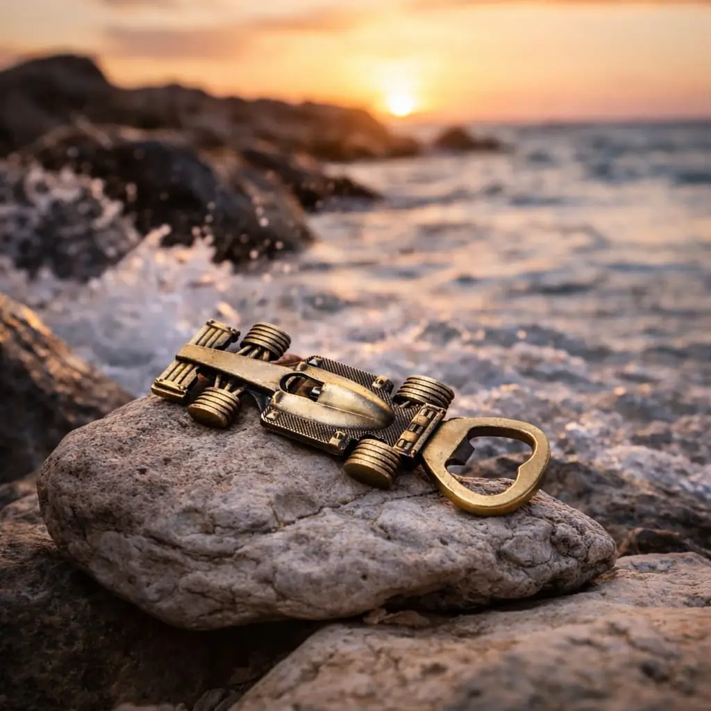 Flessenopener race auto - Afbeelding 2