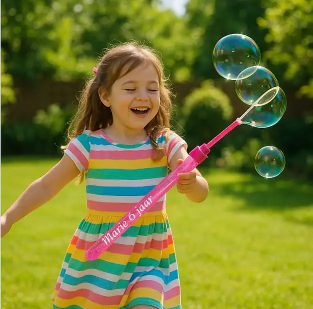 Bellenblaas met naam