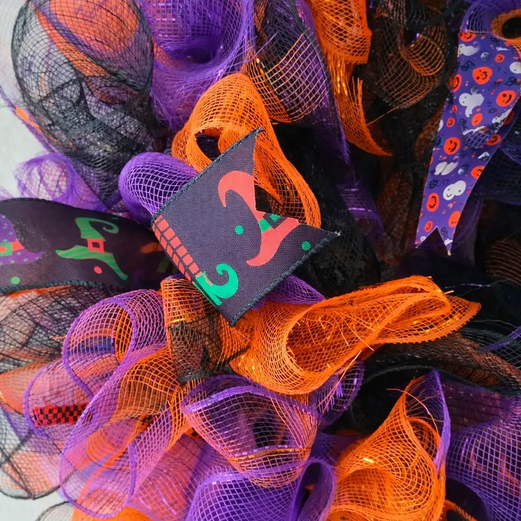 Halloweenkrans - Afbeelding 3