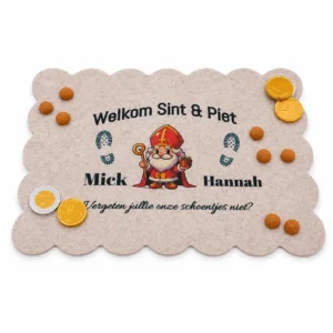 Schoenzetmat met naam