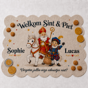 schoenzetmat sinterklaas en piet