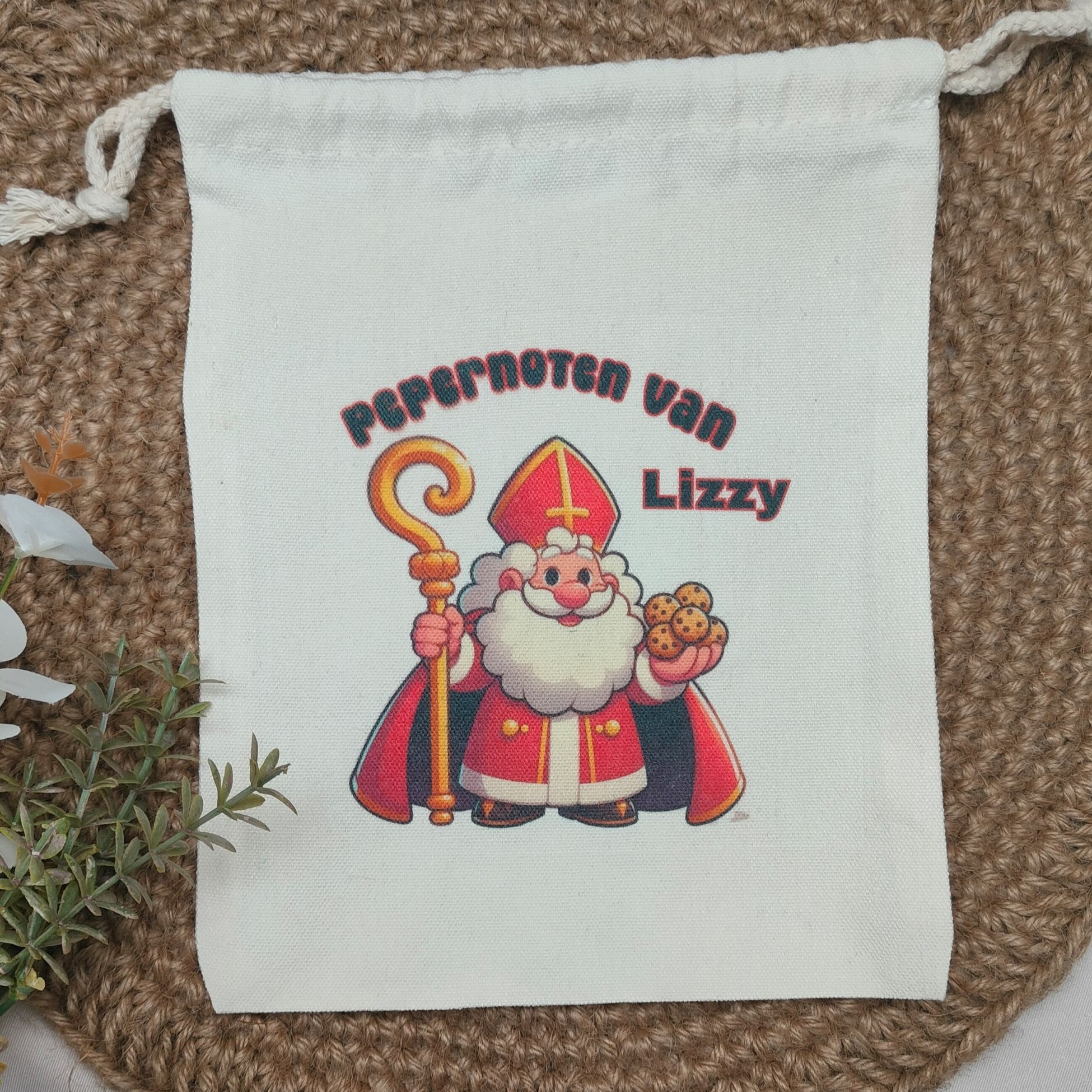 Pepernotenzakjes met naam - Afbeelding 6