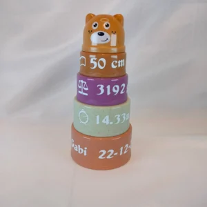 stapeltoren met naam