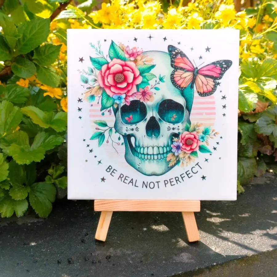 tegel met afbeelding