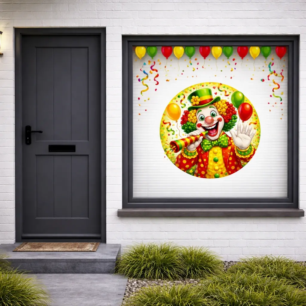 raamsticker carnaval - Afbeelding 4