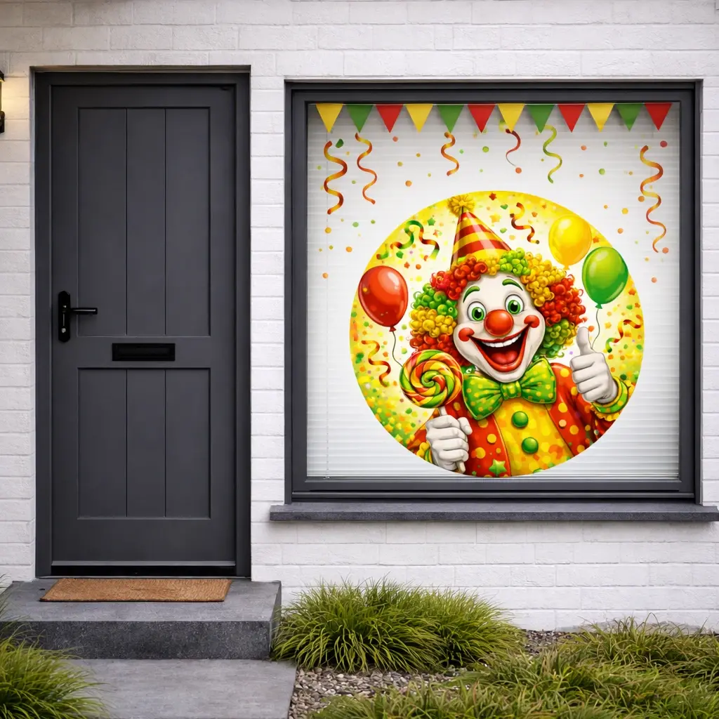 raamsticker carnaval - Afbeelding 3