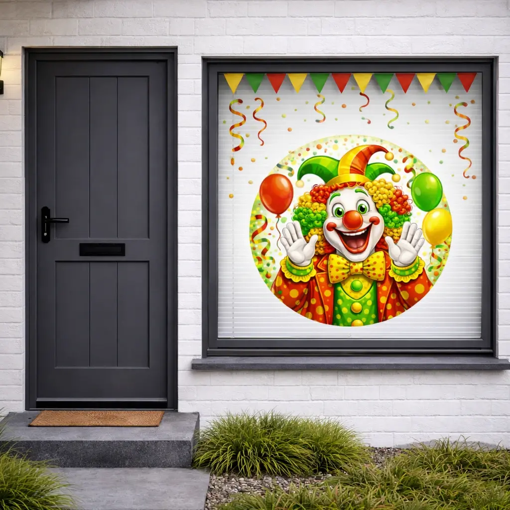 raamsticker carnaval - Afbeelding 2