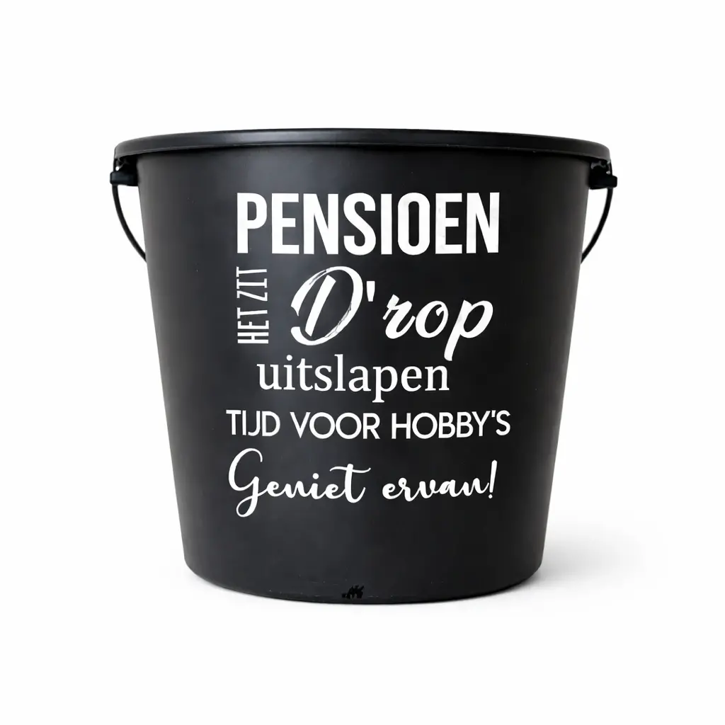 Emmer met tekst