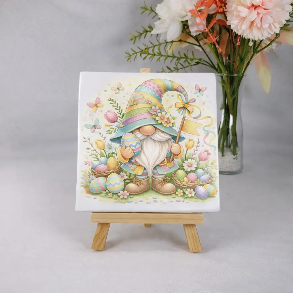 Tegel met afbeelding pasen