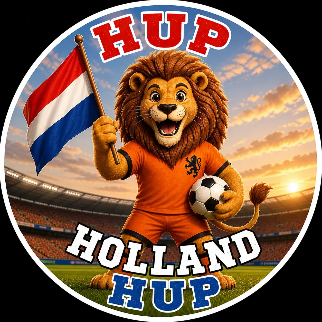 Raamsticker voetbal
