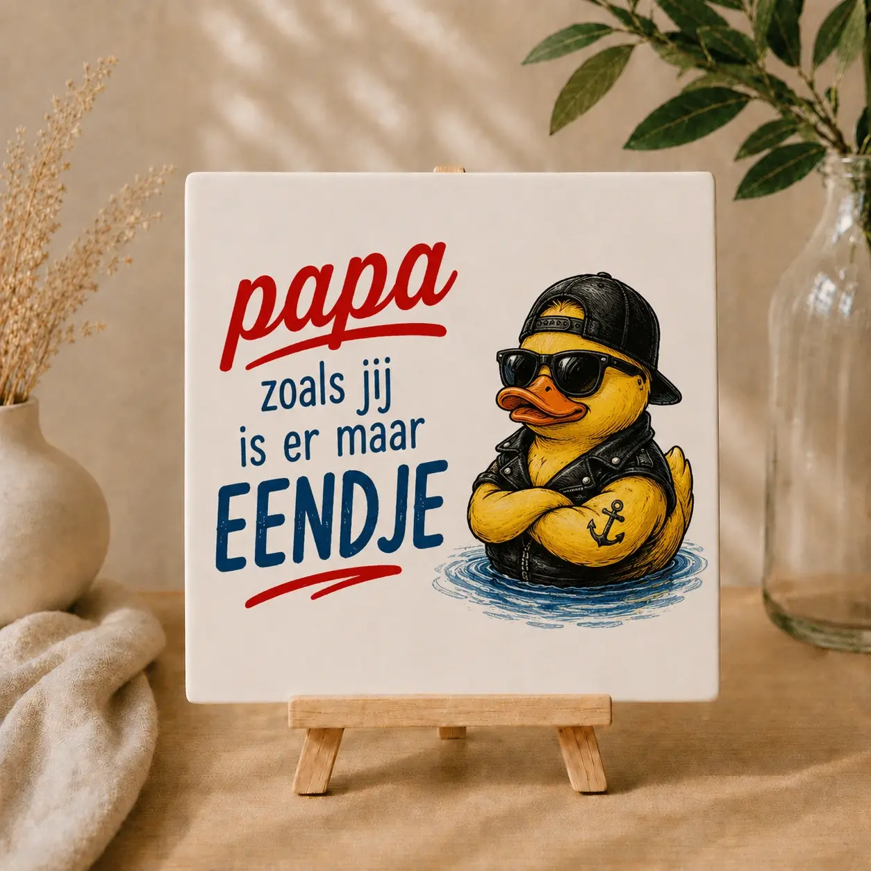 Tegel met tekst voor Vaderdag | Origineel Vaderdag cadeau - Afbeelding 5