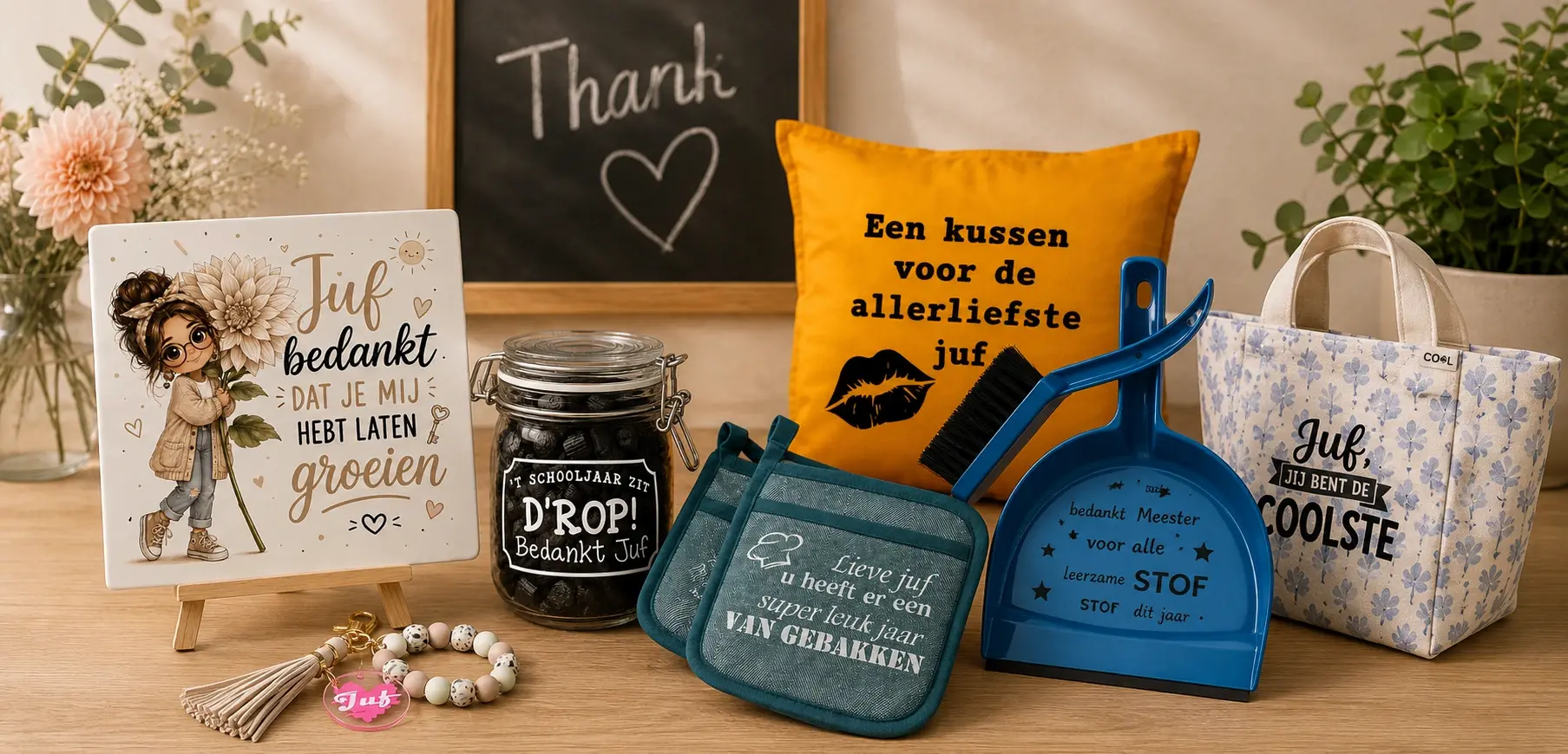 einde schooljaar cadeau