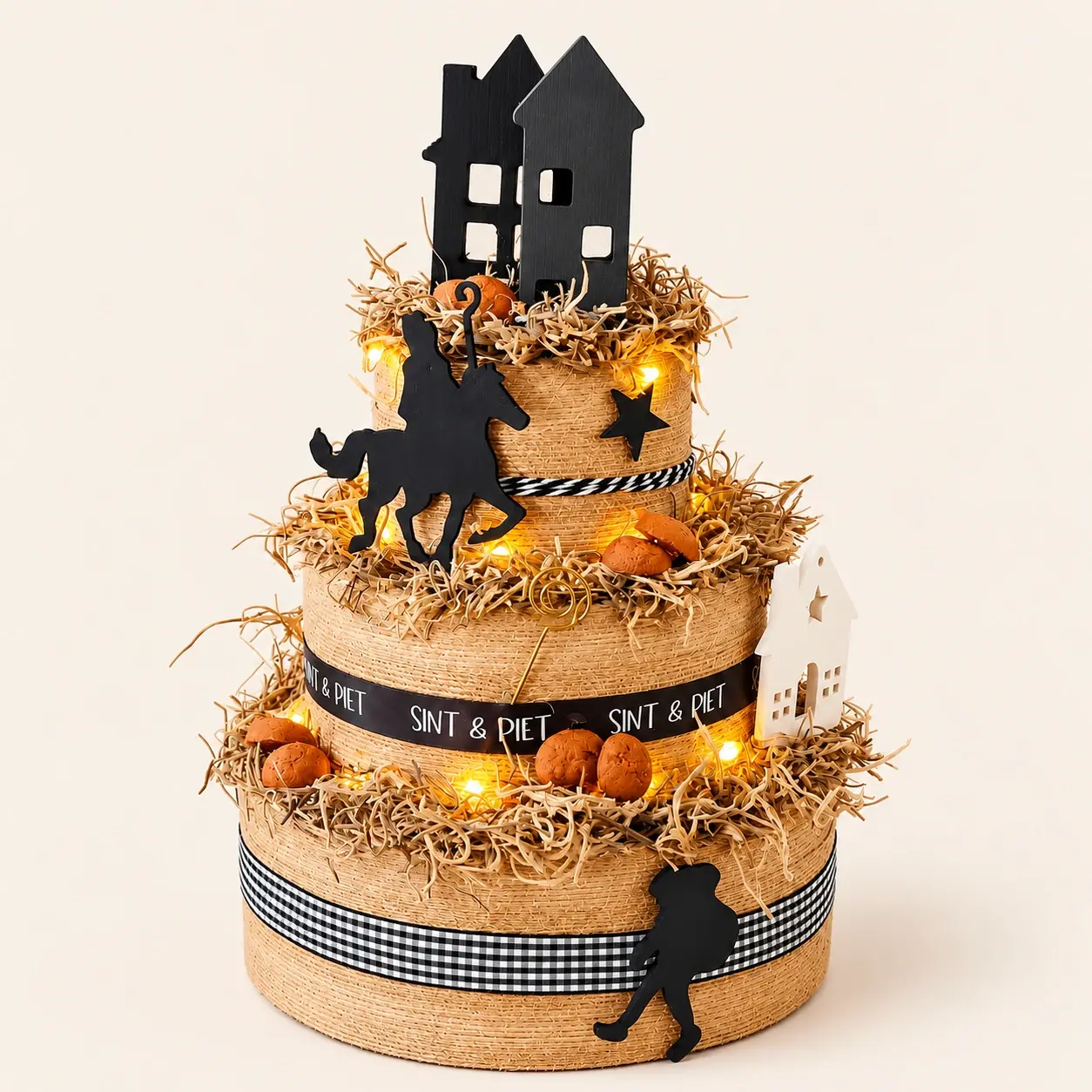 Sinterklaas decoratietaart