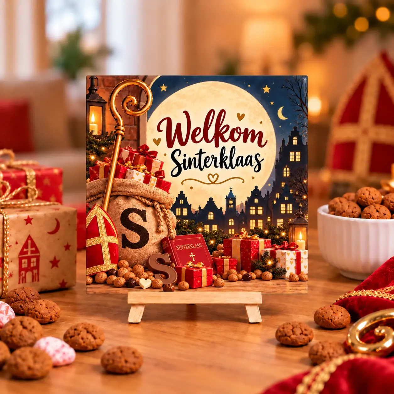 Sinterklaas tegeltje